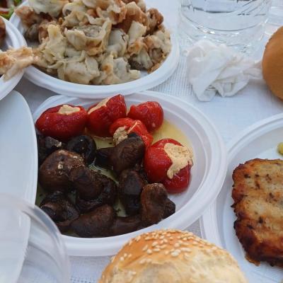 Greece lunch 1
